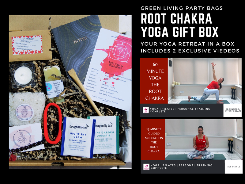 Root Chakra Yoga gift box / Yoga retreat in a box