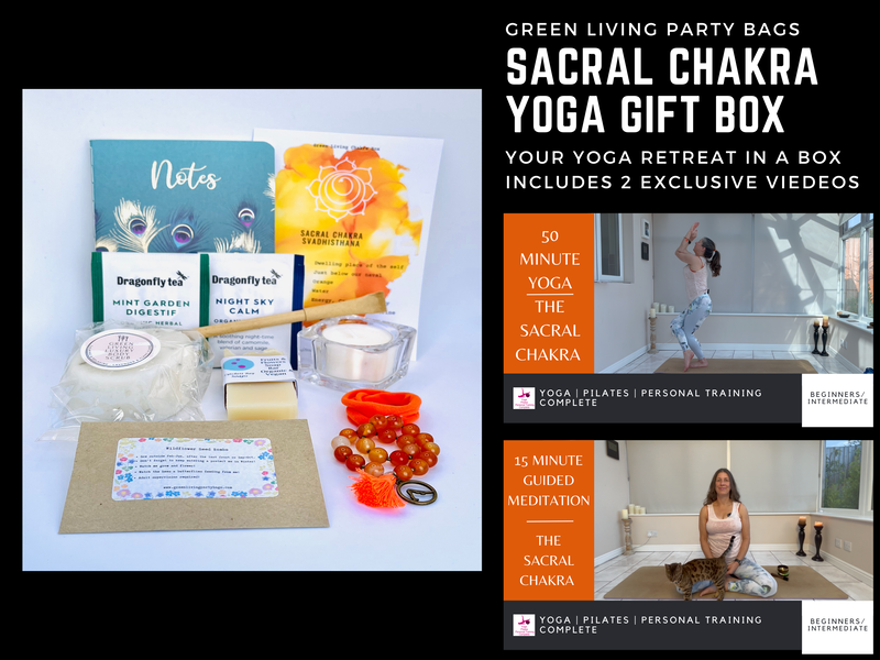 Sacral Chakra Yoga gift box / Yoga retreat in a box